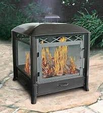 Freestanding Outdoor Fireplace