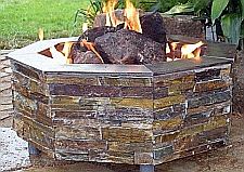 Outdoor Gas Fire Pit